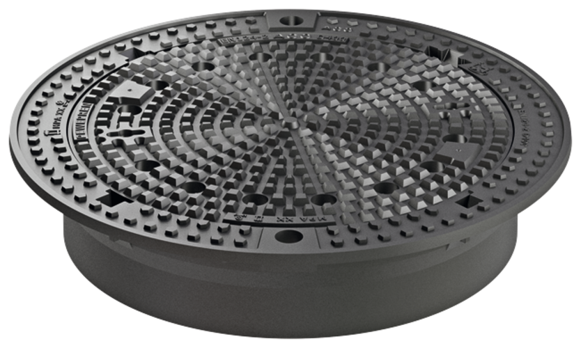 Rahmenausfuehrung Duropren Bituplan Und Guss Deckel 358230